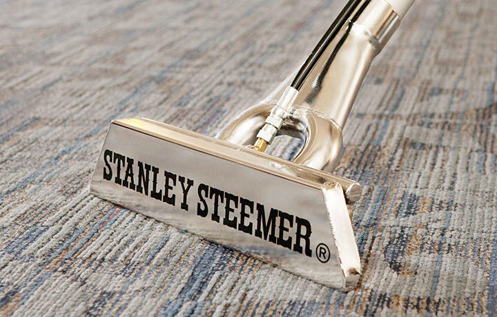 Commercial carpet cleaning with Stanley Steemer equipment