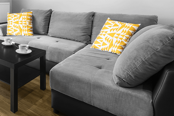 Sofas can be a nightmare to clean. Here's some DIY tips for the three most common types of couches.